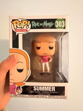 Funko Pop! Animation: Rick and Morty - Summer #303 - Vinyl figure BRAND NEW